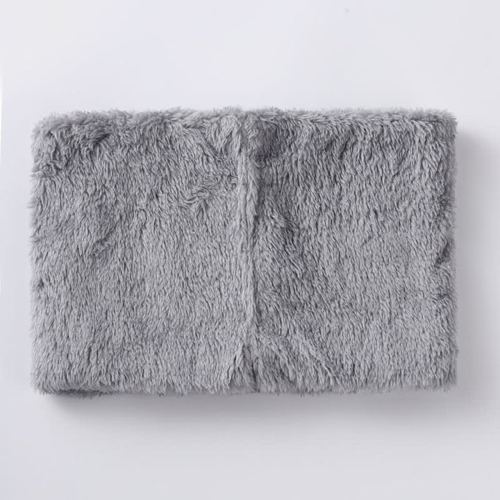 Buddha Stones 3Pcs Fall Winter Cable Knit Design Fleece Lined Cozy Neck Warmer Women's Scarf Gloves - image 5