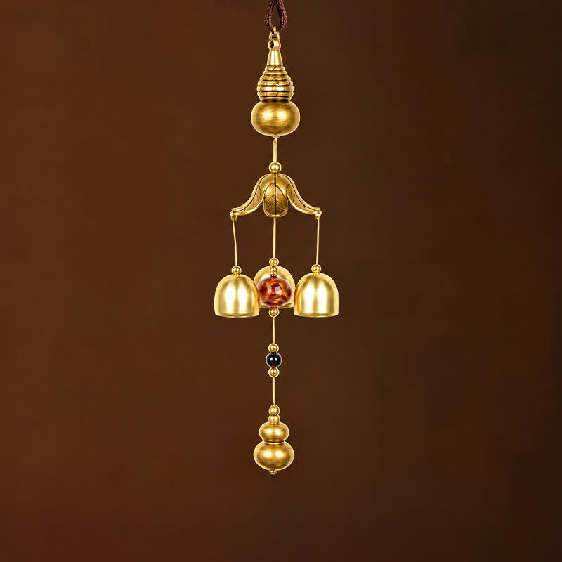 Buddha Stones Pi Xiu Bagua Gourd Coin Wealth Bells & Chimes - image 17