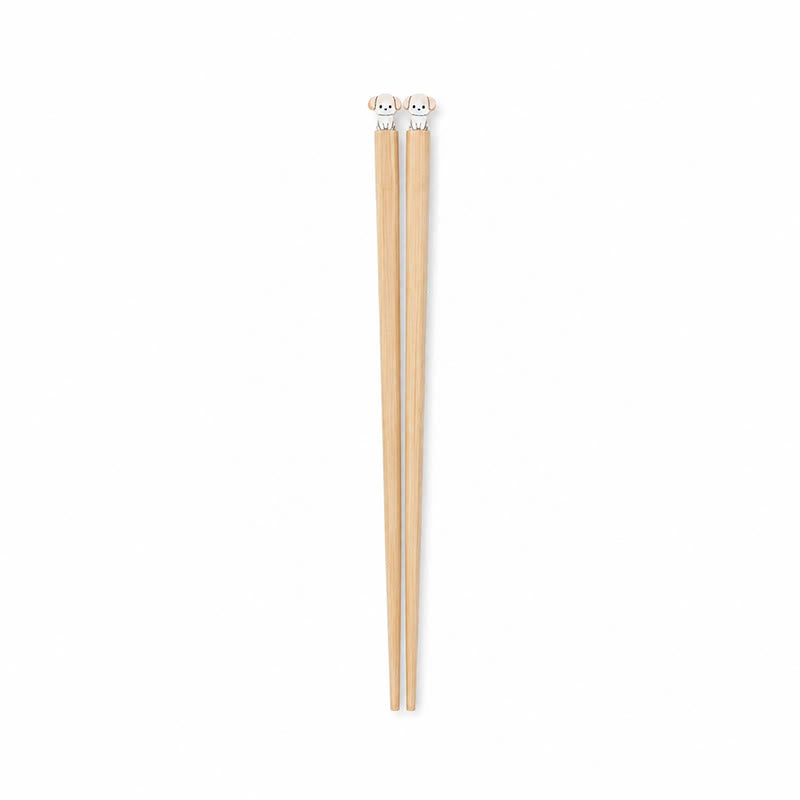 Buddha Stones Japanese Style Puppy Dog Cat Bamboo Wood Chopsticks - Dog-Wood Chopsticks - 2 Pairs Set (One Pcs For Each Pattern) - image 13