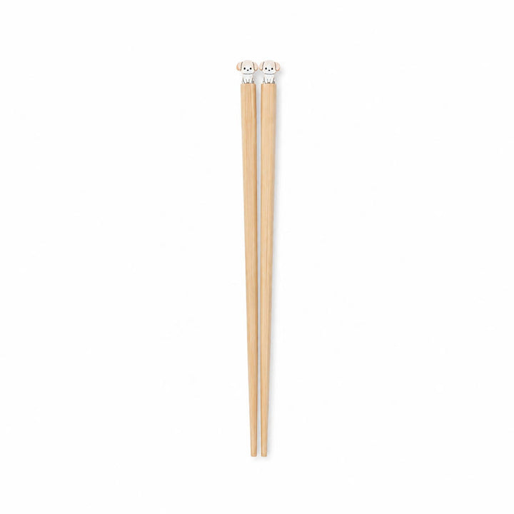 Buddha Stones Japanese Style Puppy Dog Cat Bamboo Wood Chopsticks - Dog-Wood Chopsticks - 2 Pairs Set (One Pcs For Each Pattern) - image 13