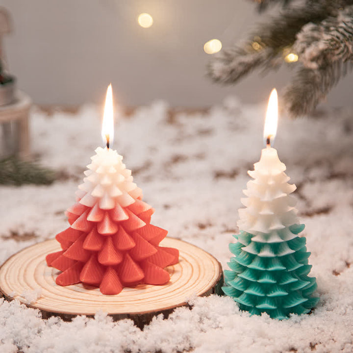 Christmas Tree Scented Soy Wax Candle Gift For Family Friends - image 2