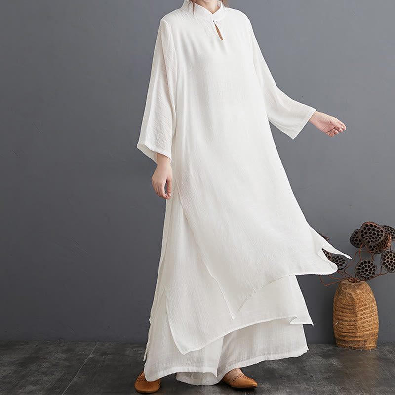 Simple Pattern Meditation Prayer Spiritual Zen Practice Yoga Clothing Women's Set - image 24