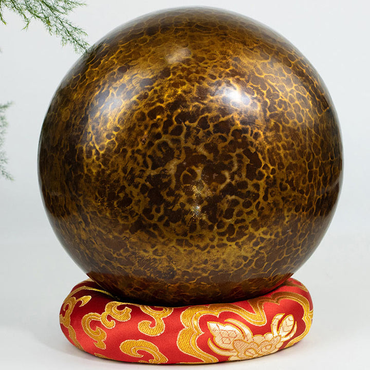 Tibetan Meditation Sound Bowl Handcrafted Healing Yoga Mindfulness Singing Bowl Set - image 6