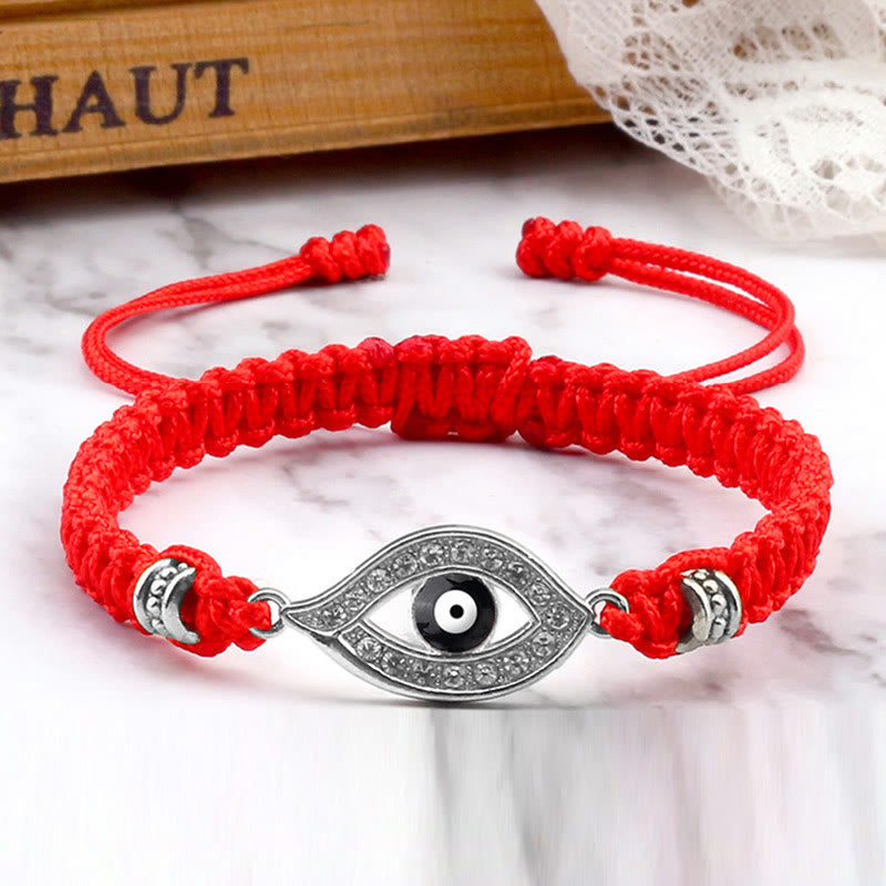 Buddha Stones Evil Eye Keep Away Evil Spirits String Bracelet