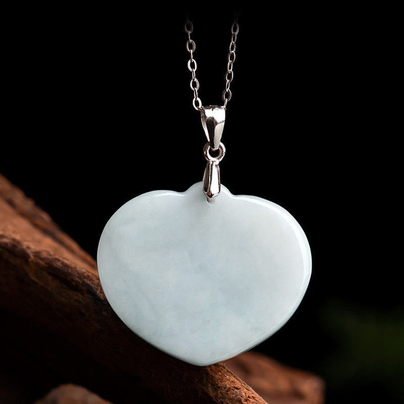 Buddha Stones Laughing Buddha White Jade Luck Blessing Titanium Steel Chain Necklace Pendant - image 6