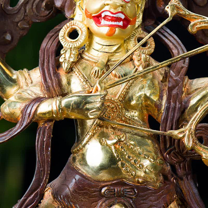 Kurukulla Buddha Figurine Serenity Copper Statue Home Decoration - image 6