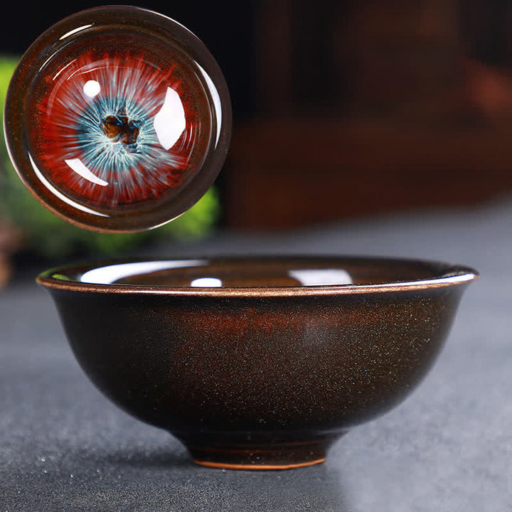 Buddha Stones Colorful Ceramic Teacup Home Office Tea Cups - image 5