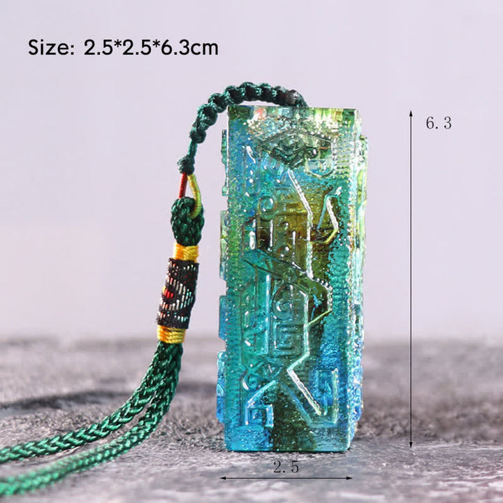 Feng Shui Handmade Liuli Crystal Art Piece Home Office Decoration - Small - Without Crystal Base - image 2