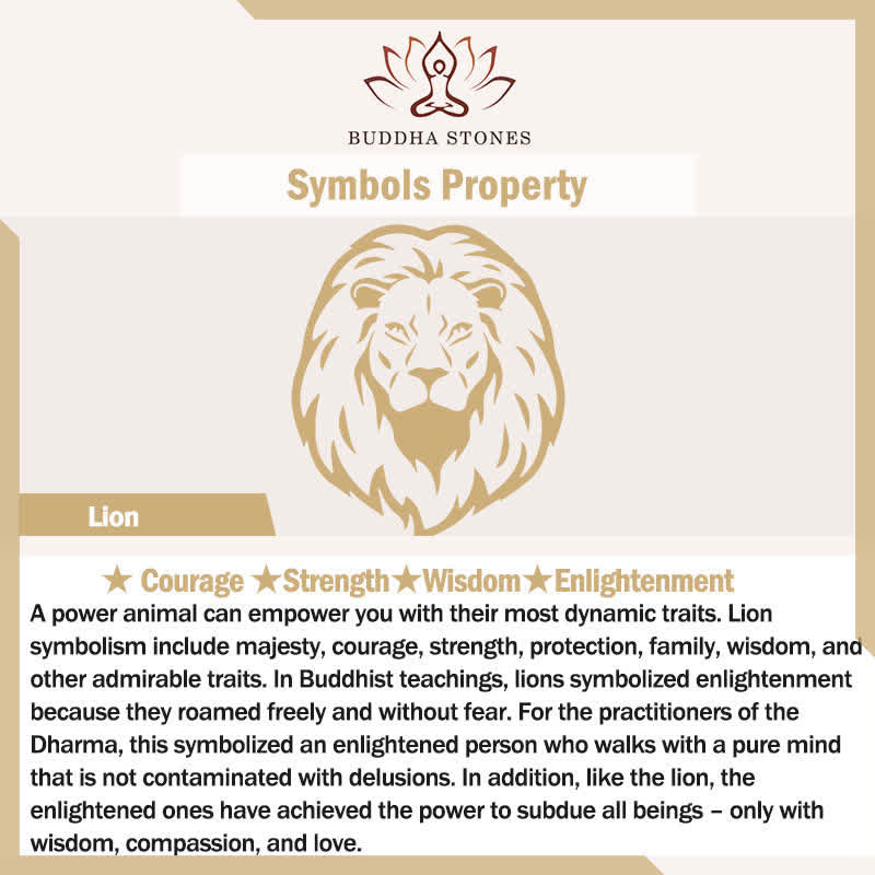 2Pcs Lion Statue Courage Strength Resin Home Office Decoration - image 15