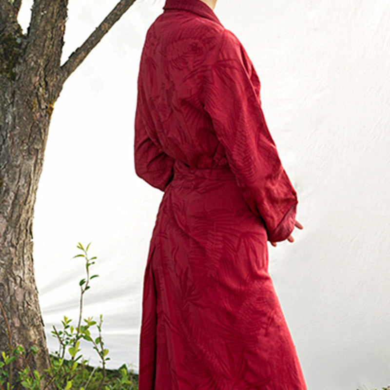 Buddha Stones Tibetan Dress Clothing Lhasa Long Wrap Dress Maxi Dress Women Clothing - image 15