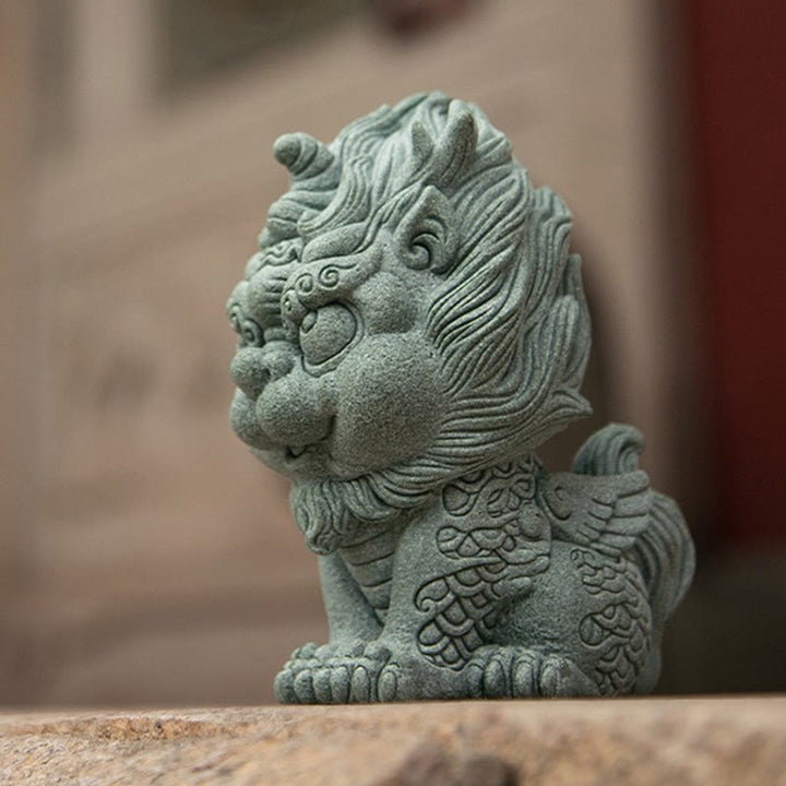 Buddha Stones FengShui Small PiXiu Wealth Luck Home Decoration - image 9