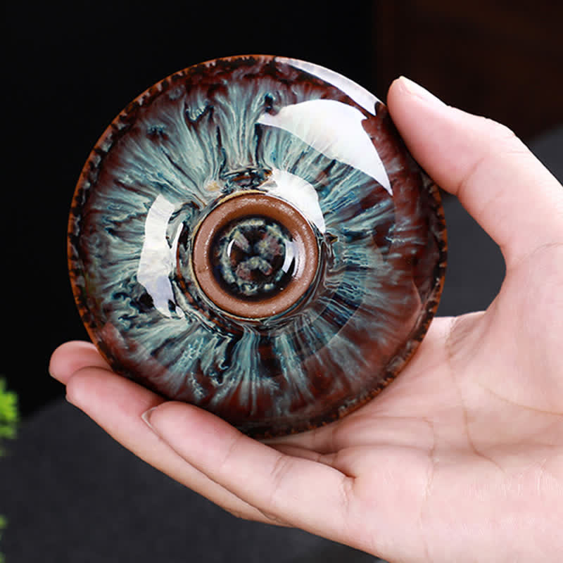 Buddha Stones Colorful Ceramic Teacup Home Office Tea Cups - image 16