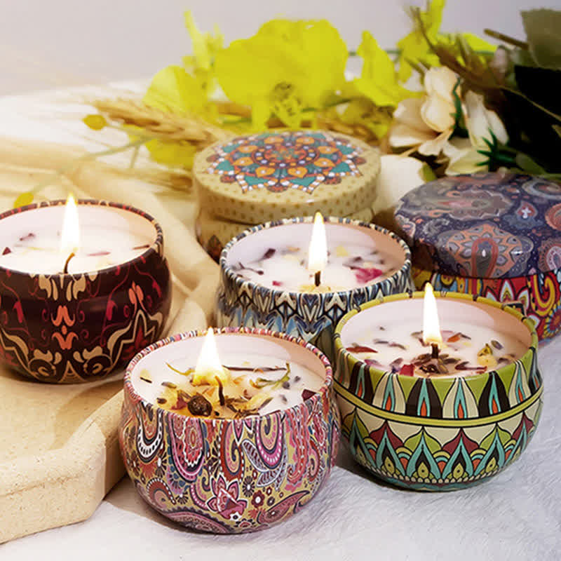 White Tea Ginger Flower Lavender Gardenia Scented Soy Wax Candle Gift For Family Friends - image 25