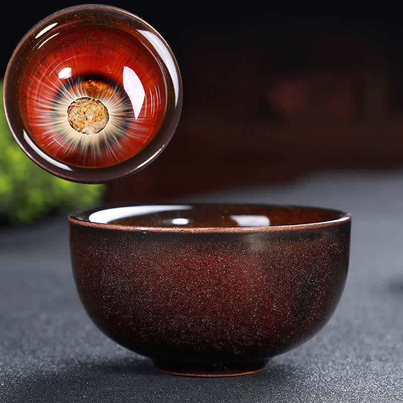 Buddha Stones Colorful Ceramic Teacup Home Office Tea Cups - image 36