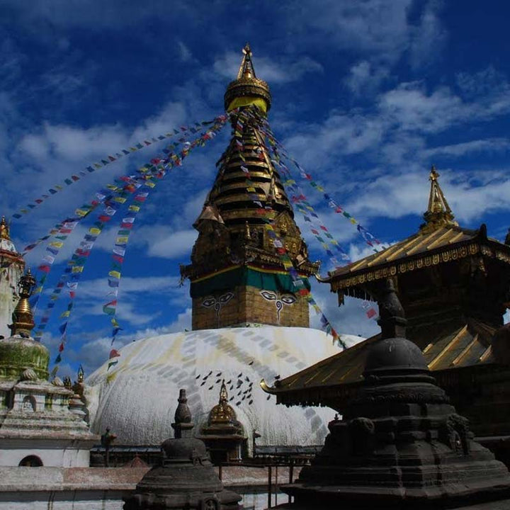 Buddha Stones Outdoor Long-lasting Windhorse 20 Pcs Prayer Flag - image 6