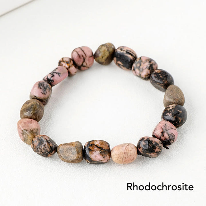 Natural Irregular Shape Crystal Stone Spiritual Awareness Bracelet