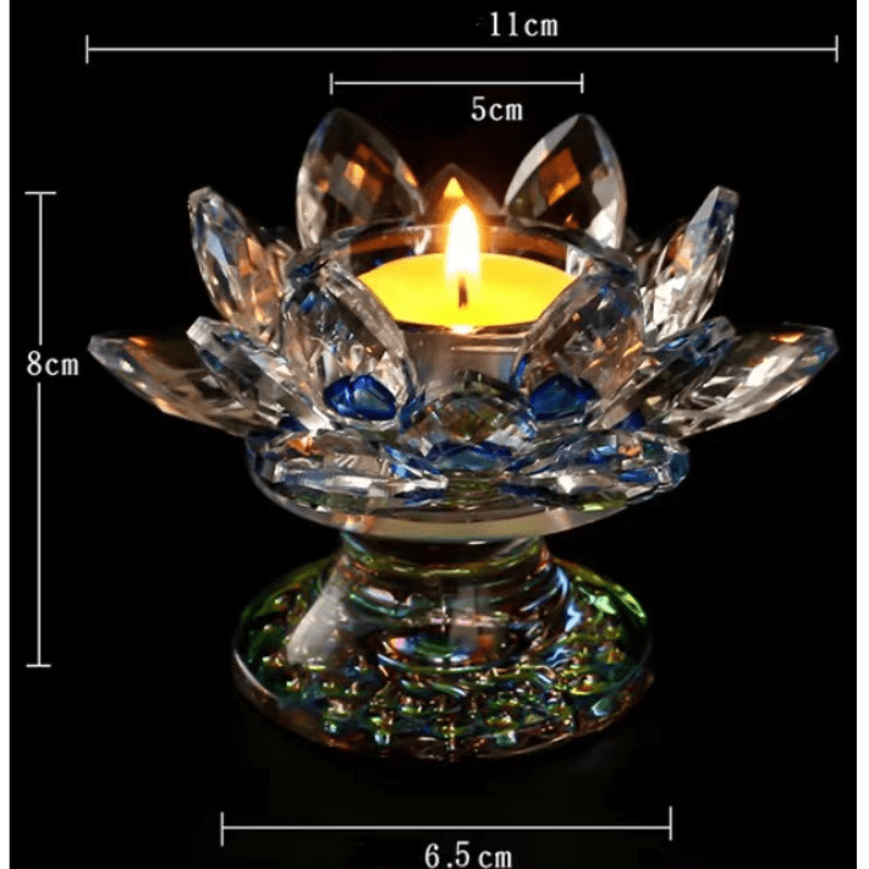 Tibetan Lotus Candlestick Ornament - image 10