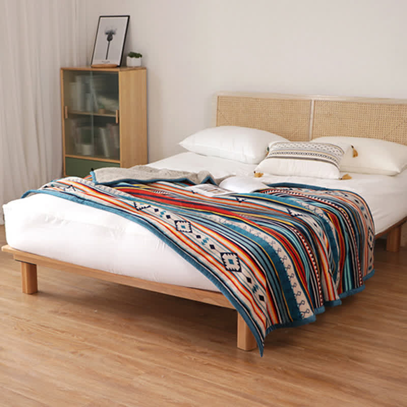 Geometric Warm Soft Bed Throw Blanket - image 16