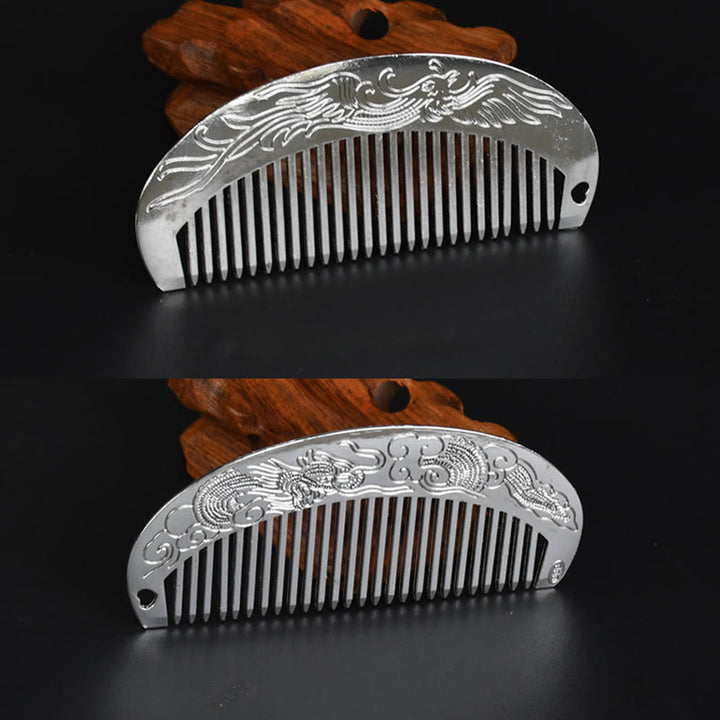 Lucky Dragon Phoenix Protection Strength Comb