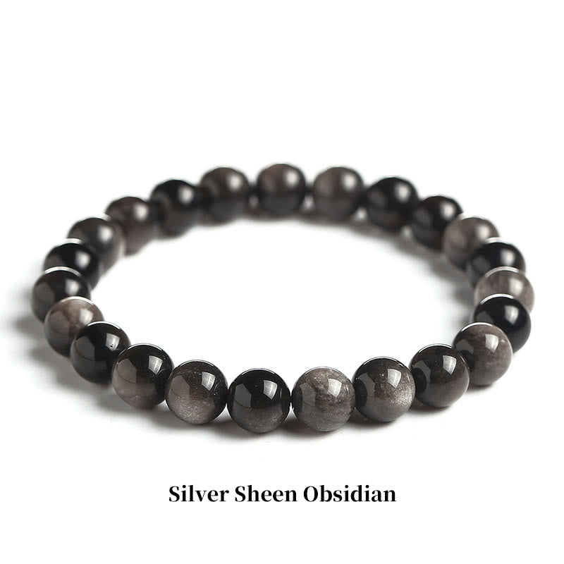 Buddha Stones "All the Best for Love and Harmony" Stone Quartz Bracelet Includes Gift Message Card - image 14
