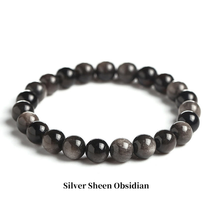 Buddha Stones "All the Best for Love and Harmony" Stone Quartz Bracelet Includes Gift Message Card - image 14