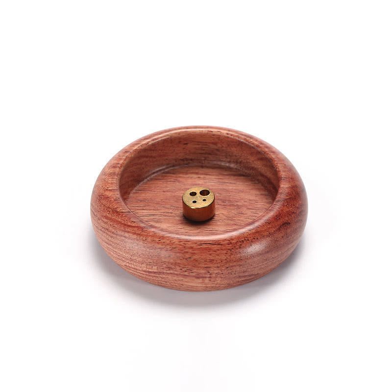 Buddha Stones Mini Ebony Wood Rosewood Meditation Healing Stick Incense Burner Decoration - image 9