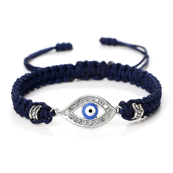 Buddha Stones Evil Eye Keep Away Evil Spirits String Bracelet