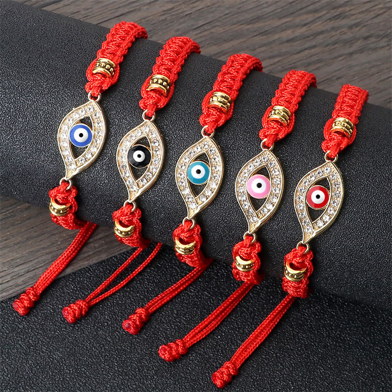 Buddha Stones Evil Eye Keep Away Evil Spirits String Bracelet - image 0