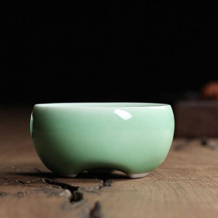 Buddha Stones Colorful Koi Fish Ceramic Teacup Kung Fu Tea Cup Bowl - image 21