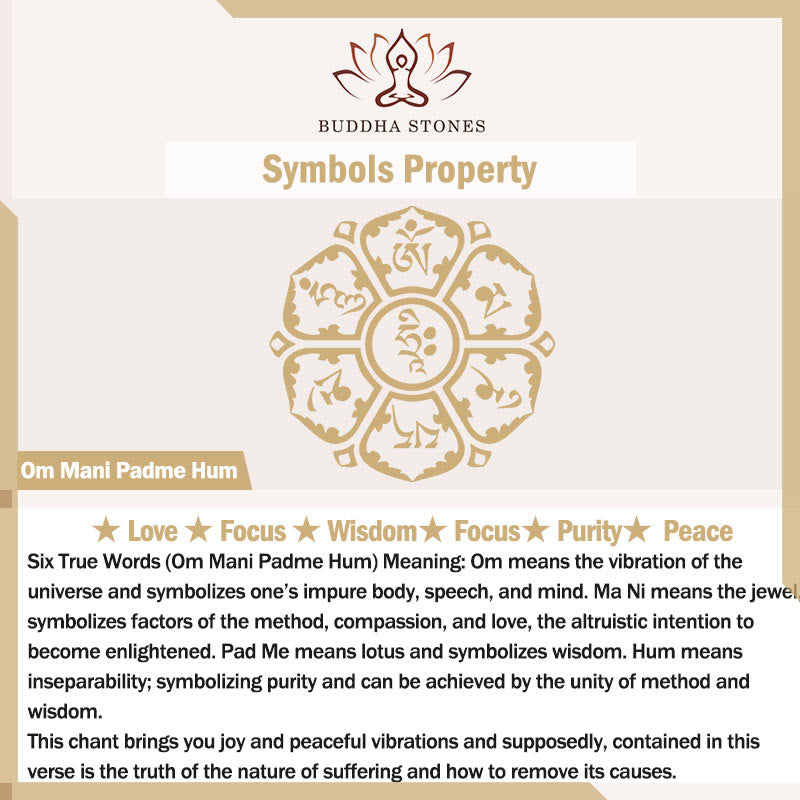 Buddha Stones Bodhi Seed Om Mani Padme Hum Bagua Yin Yang Cinnabar Carved Calm Bracelet