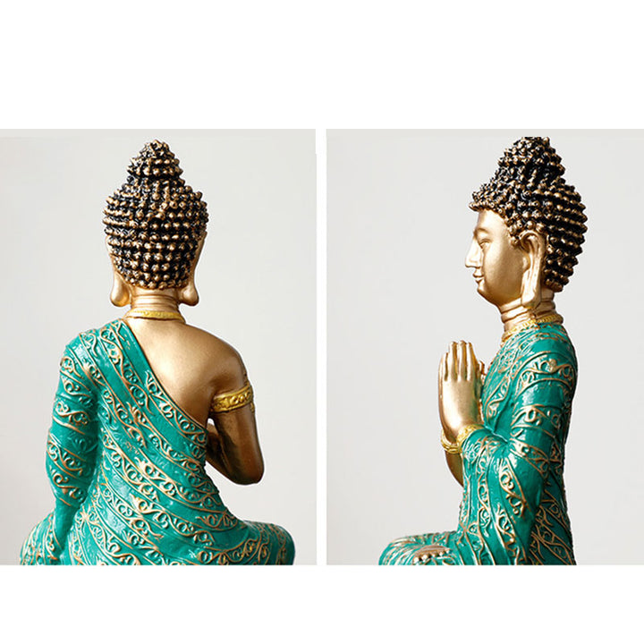 Buddha Stones Buddha Compassion Resin Statue Decoration - image 9