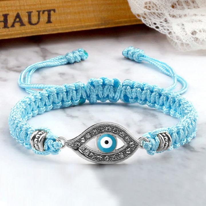 Buddha Stones Evil Eye Keep Away Evil Spirits String Bracelet