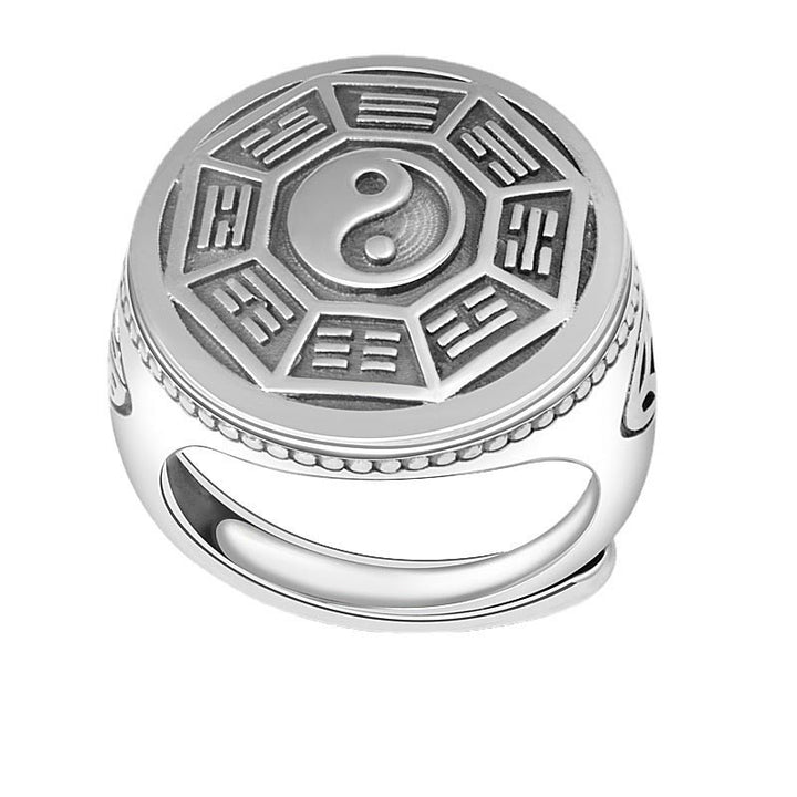 Yin Yang Balance Adjustable Ring - image 0