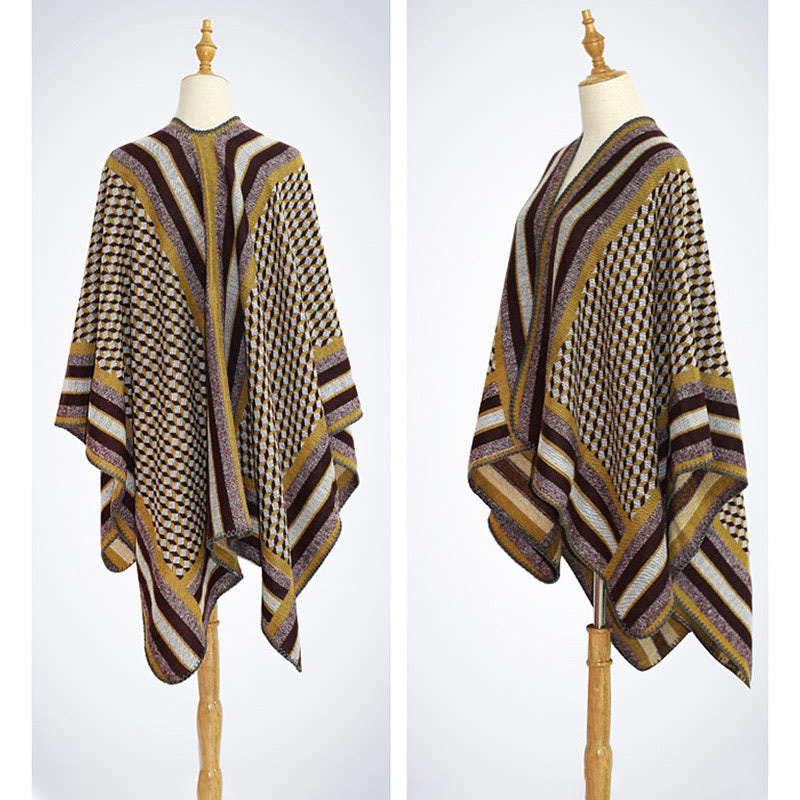 Buddha Stones Tibetan Shawl Classic Pattern Winter Cozy Warm Travel Scarf Wrap - image 22
