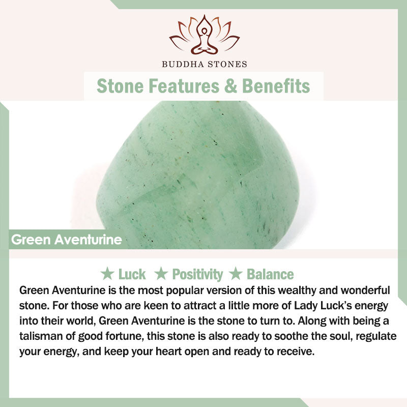 Buddha Stones Natural Crystal Stone Luck Necklace - image 1