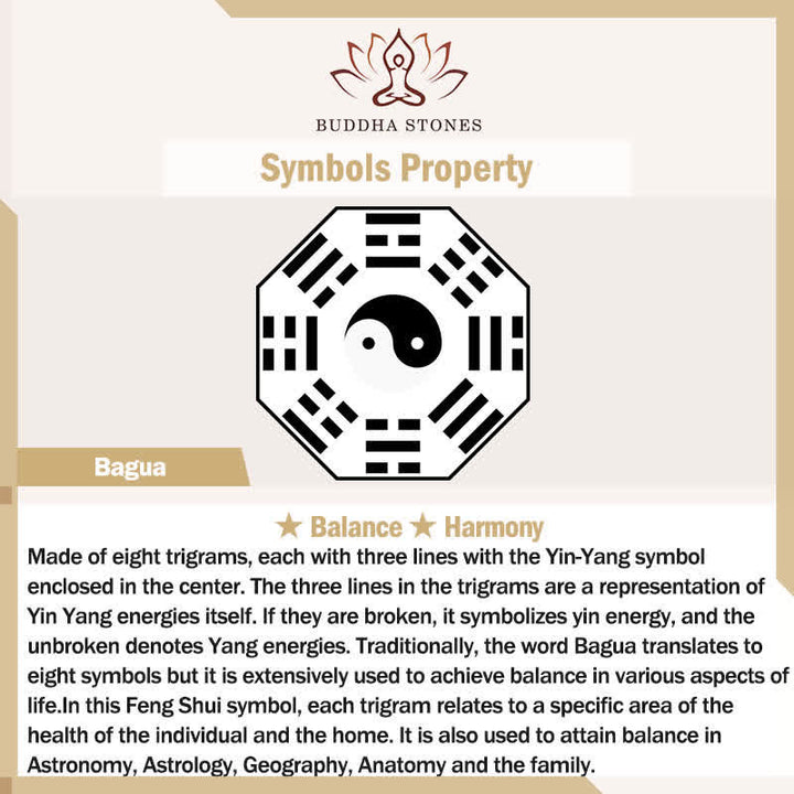 Feng Shui Bagua Map Chinese Knotting Harmony Energy Map Mirror - image 28