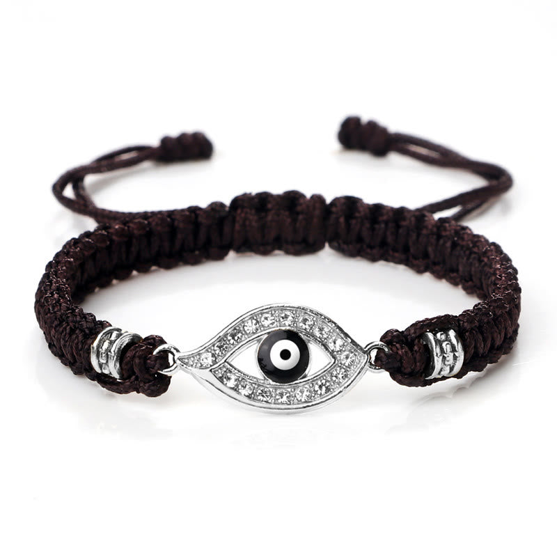 Buddha Stones Evil Eye Keep Away Evil Spirits String Bracelet