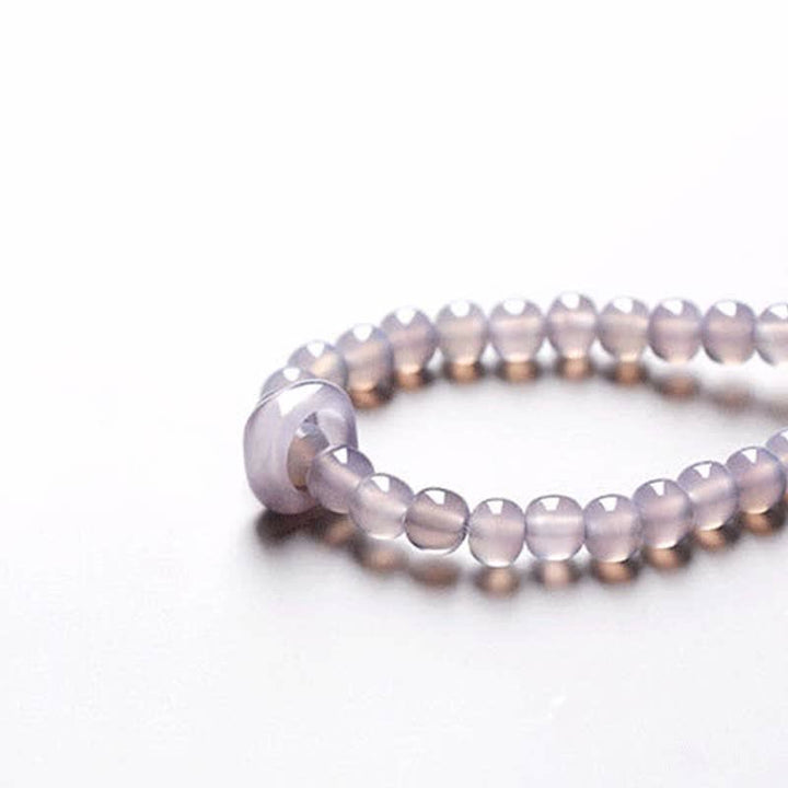 Natural Amethyst Crystal Meditation Healing Bracelet - image 20