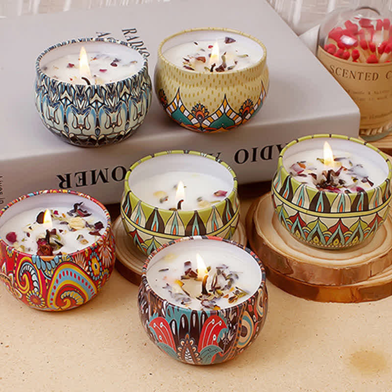 White Tea Ginger Flower Lavender Gardenia Scented Soy Wax Candle Gift For Family Friends - image 10