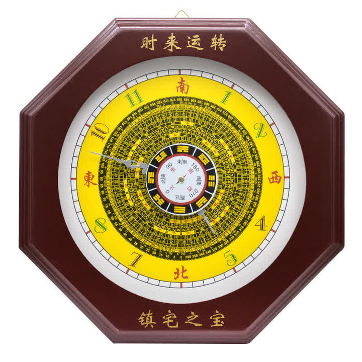 Feng Shui Bagua Map Balance Energy Map Wall Clock - image 19