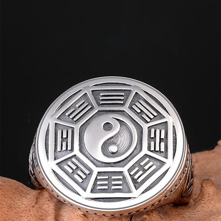Yin Yang Balance Adjustable Ring - image 2