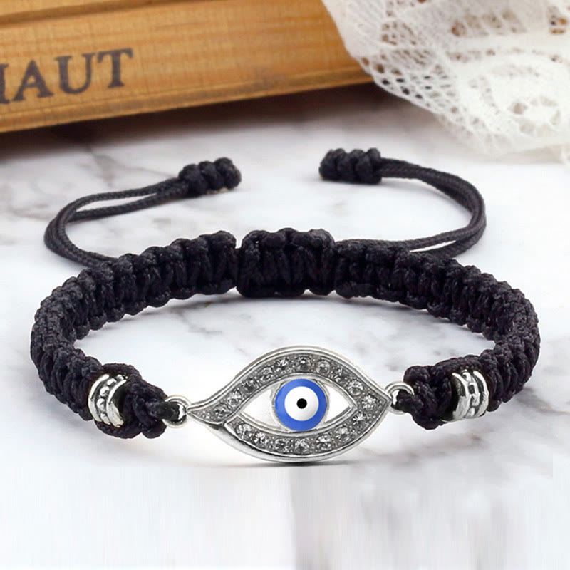 Buddha Stones Evil Eye Keep Away Evil Spirits String Bracelet