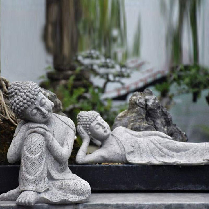 Buddha Stones Tibetan Meditation Buddha Blessing Compassion Serenity Home Decoration - image 2