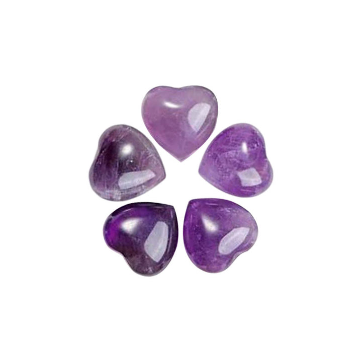 Natural Amethyst Tiger's Eye Stone Love Decoration - image 2