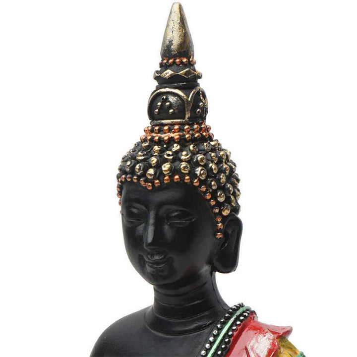 Thai Buddha Serenity Resin Statue Decoration - image 12