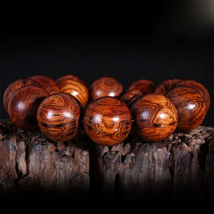 Buddha Stones Tibetan Rosewood Warmth Bracelet (Random Type) - image 3