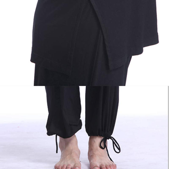 Buddha Stones Meditation Prayer Spiritual Zen Tai Chi Practice Yoga Clothing Men's Set - image 22