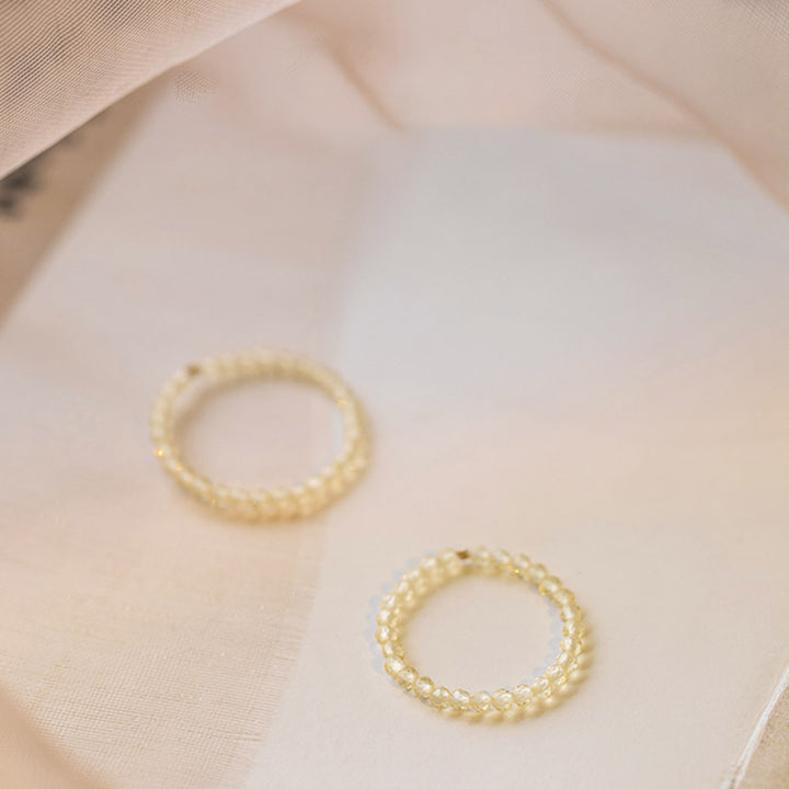 Buddha Stones Natural Citrine Happiness Prosperity Ring - image 14