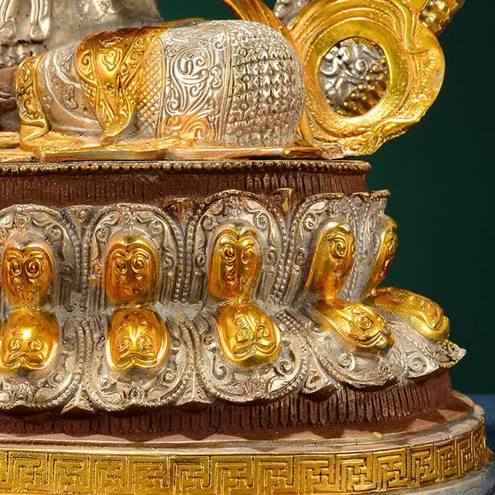 Bodhisattva Green Tara Hope Copper Statue Decoration - image 13