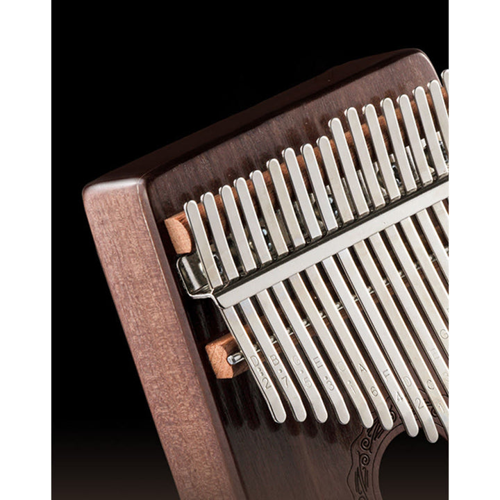 Buddha Stones Kalimba 17 Keys Thumb Piano Mahogany Wood Acacia Walnut Portable Finger Piano